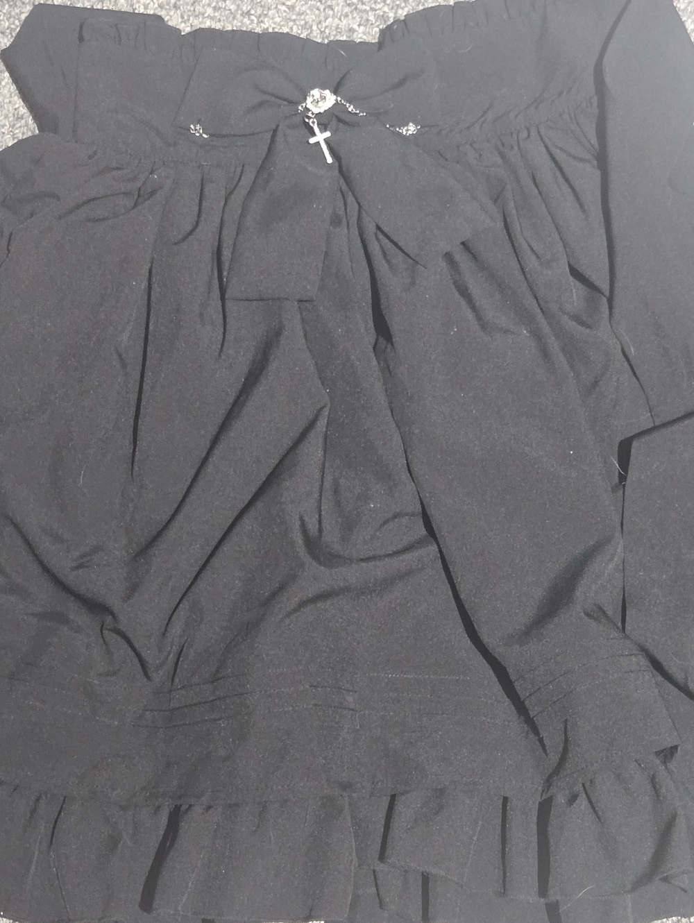 Black Jirai Kei Skirt